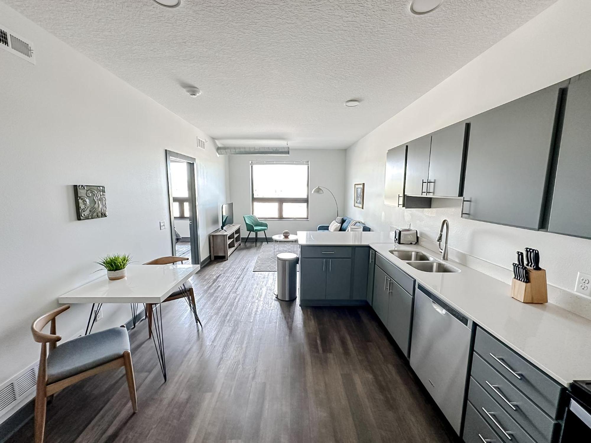 Sleepover 1Bd 1Ba Des Moines Apartments エクステリア 写真